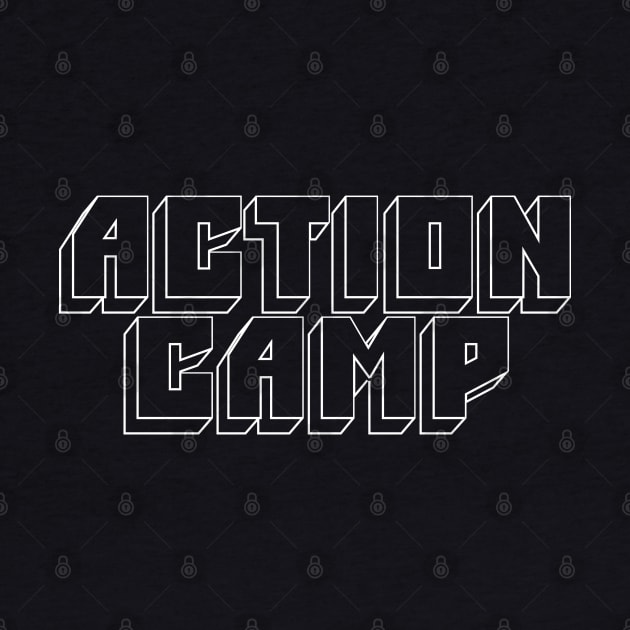 Action Camp Big Muff logo (white) by ActionCamp